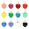 12 Packs: 12 ct. (144 total) Enamel Hearts Charm Mix by Bead Landing™